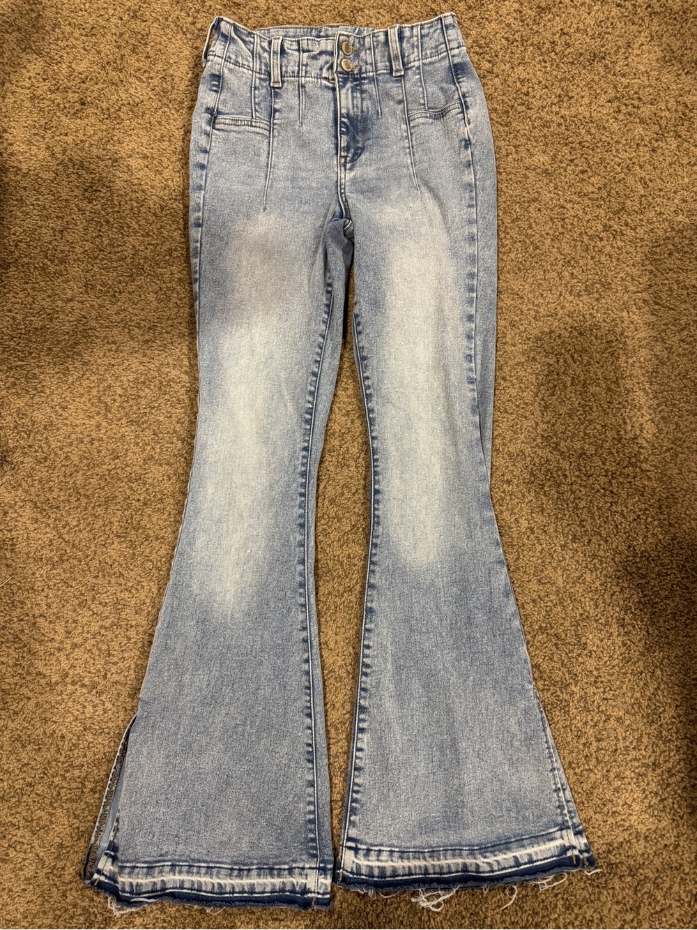 SO brand High Rise Flare Jeans— size 1/25 (Juniors)
